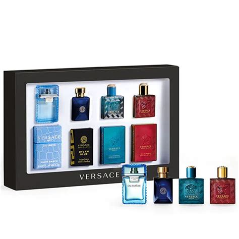 versace minis men|Versace mini gift set.